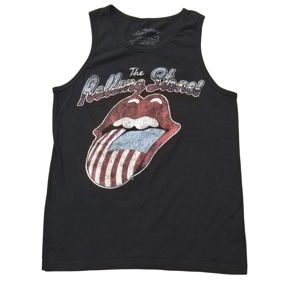 The Rolling Stones Tour of America Concert Muscle Tee Sleeveless Graphic T-Shirt